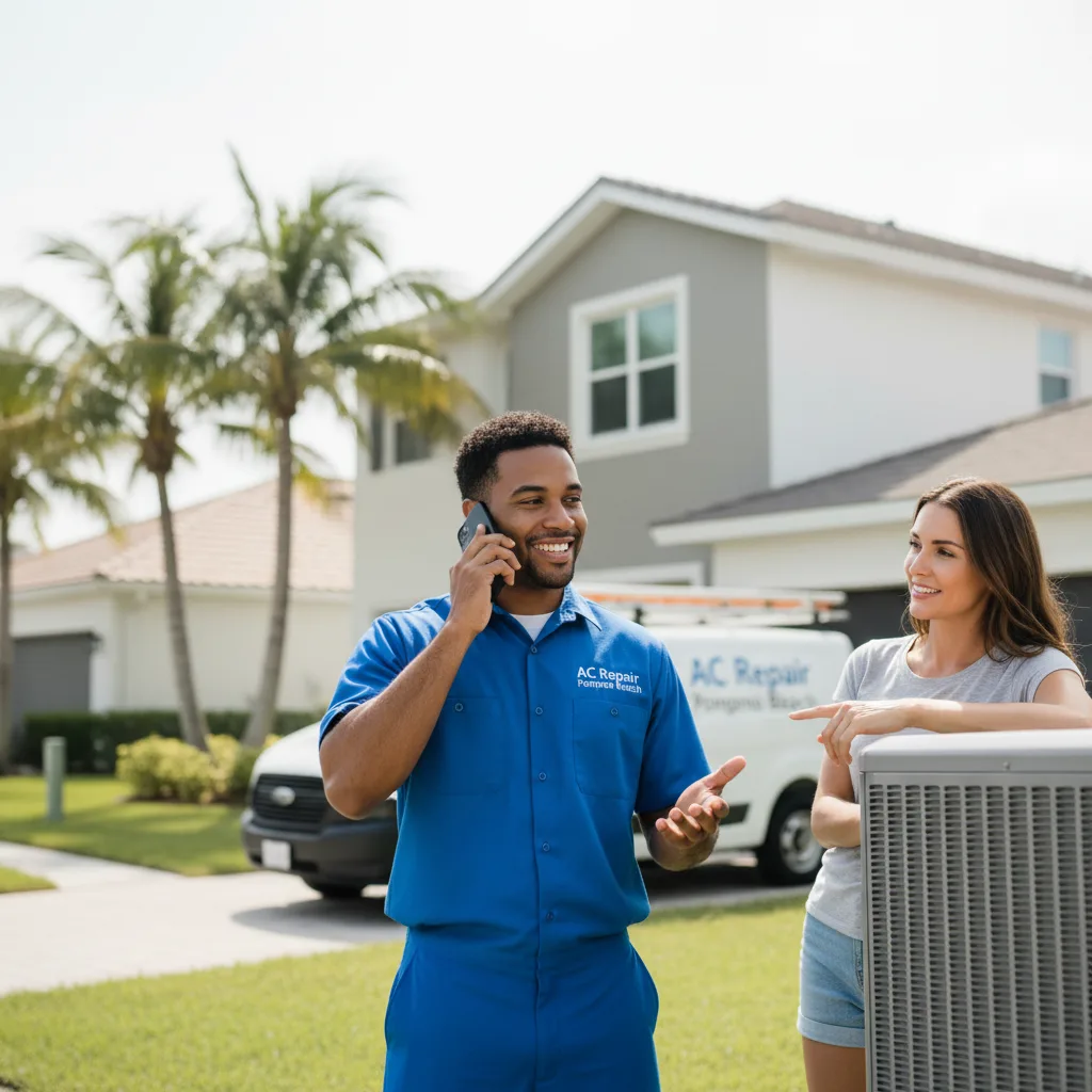 AC Repair Pompano Beach customer support in Winterport